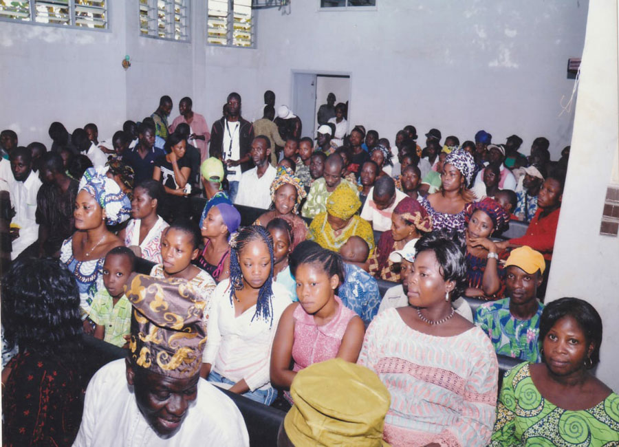 Séance de formation des jeunes organisée par ciprofi